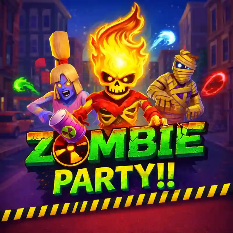 Zombie Party online slot game at cow888